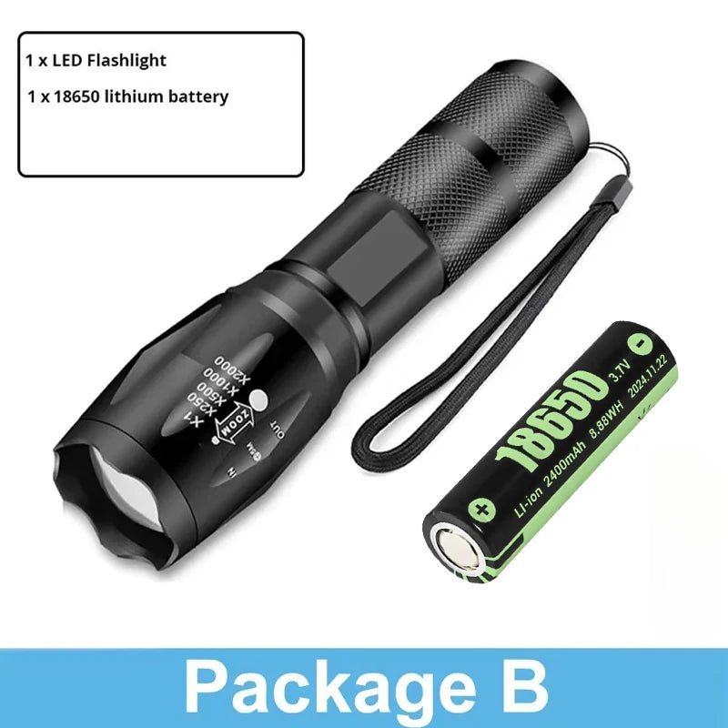 LED Flashlight T6