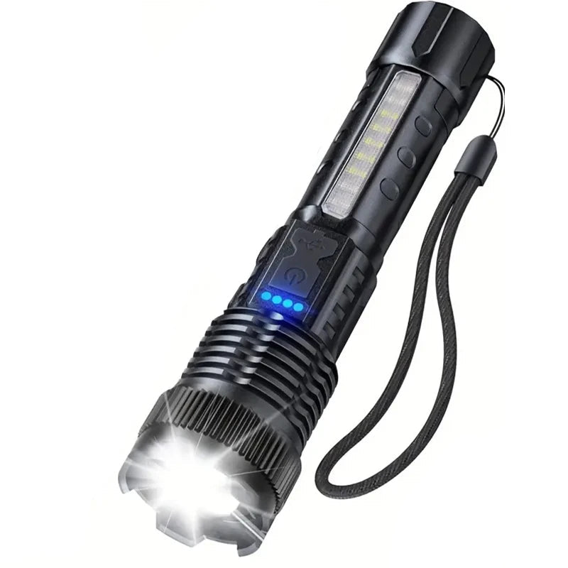 High Power Tactical LED Flashlight