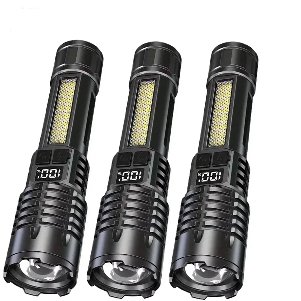 High Power TYPE-C Rechargeable LED Flashlight